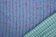 Doubleface Musselin Stepper Flowers