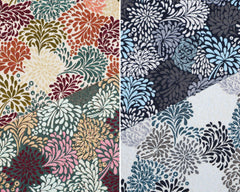 Doubleface Gobelin Blumen