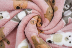 Doubleface Wellness Fleece Cute Bear