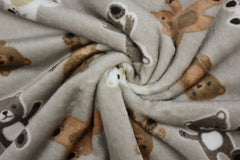 Doubleface Wellness Fleece Cute Bear