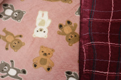 Doubleface Wellness Fleece Cute Bear