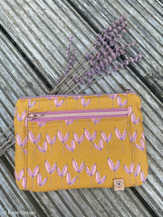 Canvas Dancing Leaves by Emjo Design