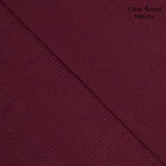 Waffel Piqué by Fibre Mood - aubergine