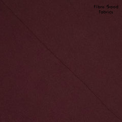Bündchen Stoff Uni by Fibre Mood - kastanie