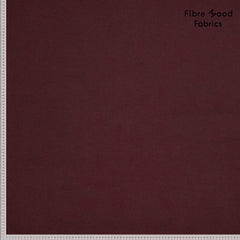 Bündchen Stoff Uni by Fibre Mood - kastanie