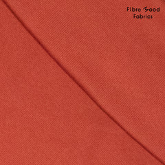 Bündchen Stoff Uni by Fibre Mood - terracotta