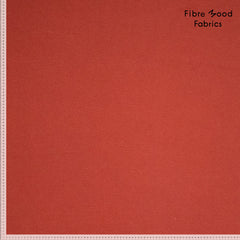 Bündchen Stoff Uni by Fibre Mood - terracotta