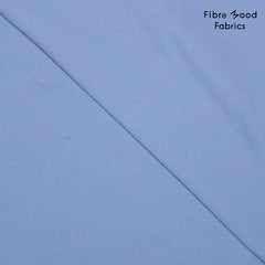 Bündchen Stoff Uni by Fibre Mood - blau