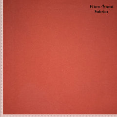 Sweatshirt Stoff Uni by Fibre Mood - terracotta