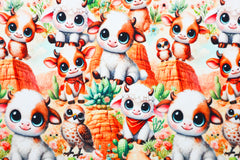 French Terry Cute Animals