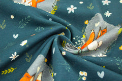 Baumwolljersey Hab Dich Lieb Fräulein von Julie 3413