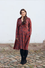 Viskose Webware Octubre by Bienvenido Colorido - 938 aubergine