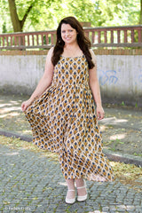 Viskose Webware Pineapple Bloom by Bienvenido Colorido