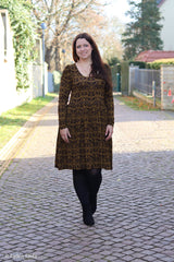 Viskosejersey Tigerelle by Cherry Picking - 299 schwarz