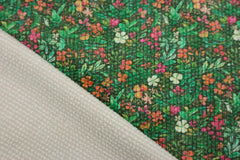 Stretch Feincord Smilla - grün