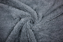 Hochflor Fellimitat Silver Glamour