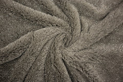 Hochflor Fellimitat Silver Glamour