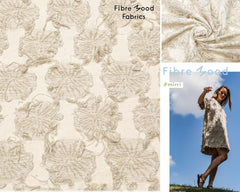Baumwoll Jacquard Flower Fibre Mood