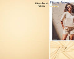 Waffel Piqué by Fibre Mood - hell beige