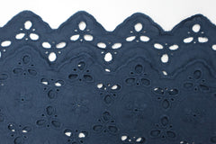 Baumwoll Voile Lochstickerei Mariella