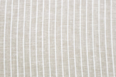 Leinen Baumwollstoff Chambré Melange Streifen