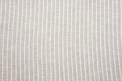 Leinen Baumwollstoff Chambré Melange Streifen