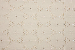 Baumwoll Voile Lochstickerei Mariella