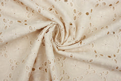 Baumwoll Voile Lochstickerei Mariella