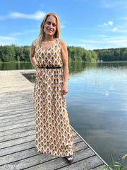 Viskose Webware Pineapple Bloom by Bienvenido Colorido