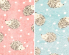 Flanell Fleece Kleine Igel