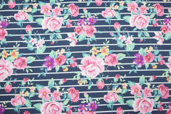 Sweatshirtstoff Rosentraum Fräulein von Julie