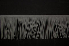 Fransenborte Wildleder Optik