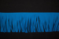 Fransenborte Wildleder Optik