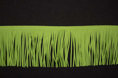 Fransenborte Wildleder Optik