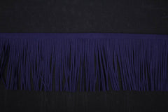 Fransenborte Wildleder Optik