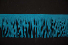 Fransenborte Wildleder Optik