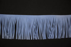 Fransenborte Wildleder Optik