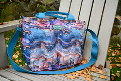 Oxfordgewebe Flowing Bloom Odessa Paint by Sarah Mariam