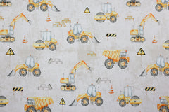 French Terry Digital Bens Baustelle