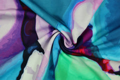 French Terry Digital Water Colour