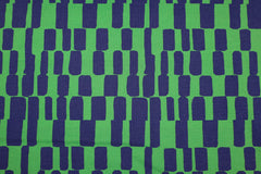 French Terry Blue Bricks Fräulein von Julie 4264