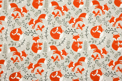 French Terry Kleine Füchse Premium Collection