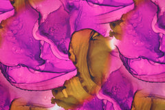 French Terry Digital Mira Marbeled