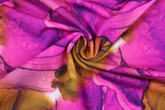 French Terry Digital Mira Marbeled