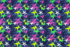 French Terry Neon Stars