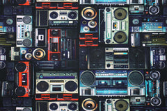 French Terry Play it Loud by KATINOH