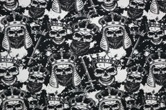 French Terry King Skulls Premium Collection