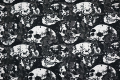 French Terry Skulls Premium Collection