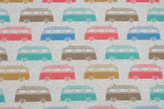 French Terry Retro Bulli Fräulein von Julie 0907