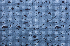 French Terry Denim Look